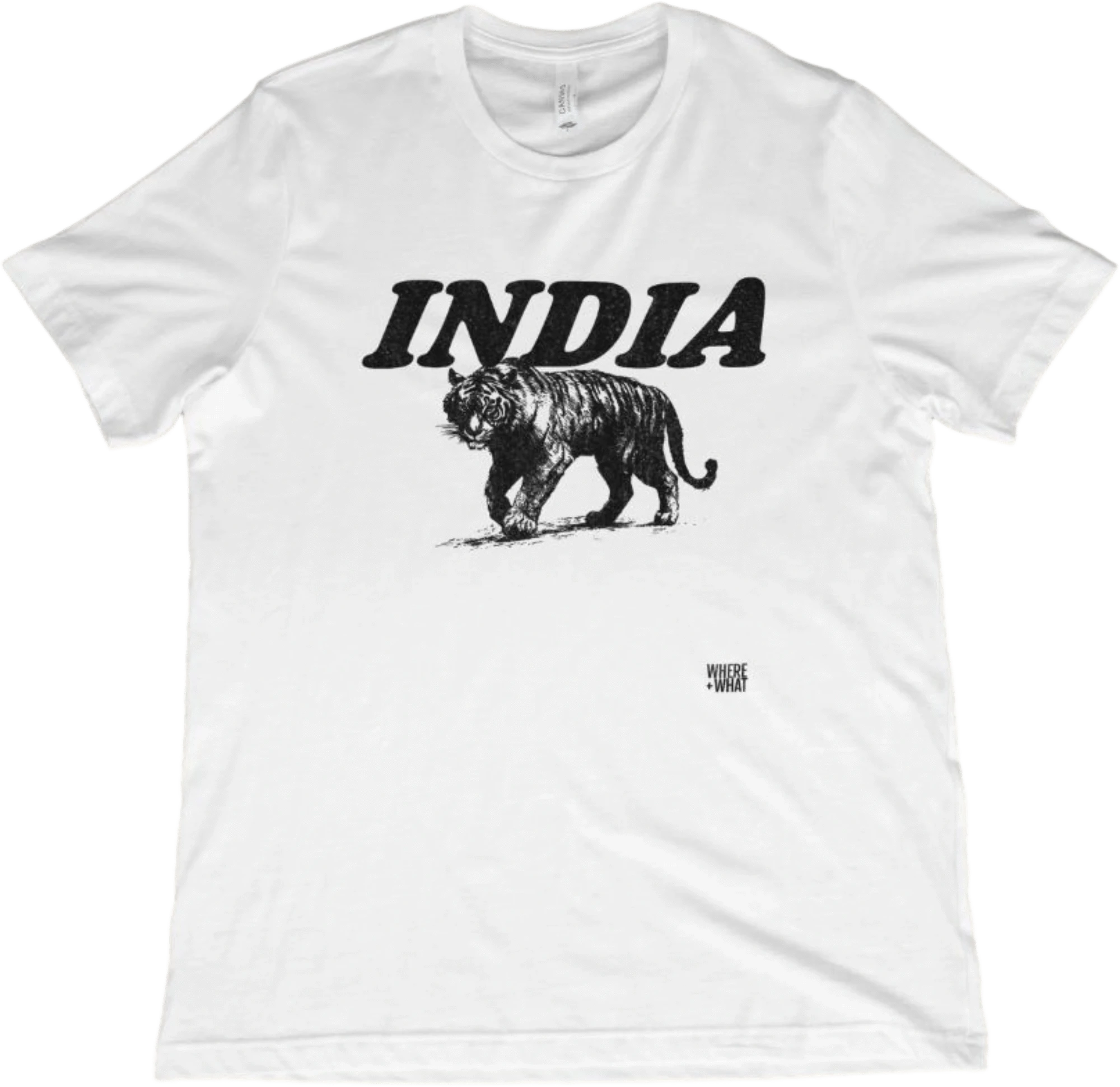 T-Shirt White / XS India Bengal Tiger T-Shirt