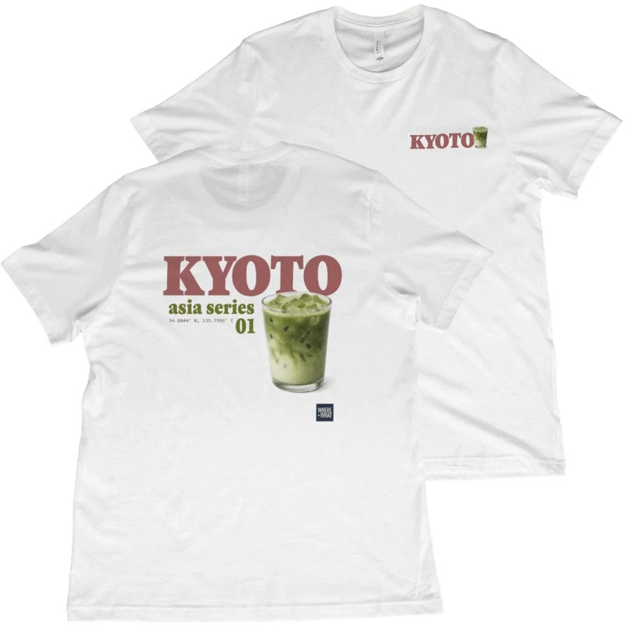 T-Shirt White / XS Kyoto Matcha T-Shirt (Asia Series 01)