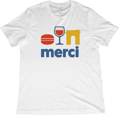 T-Shirt White / XS Merci Paris T-Shirt