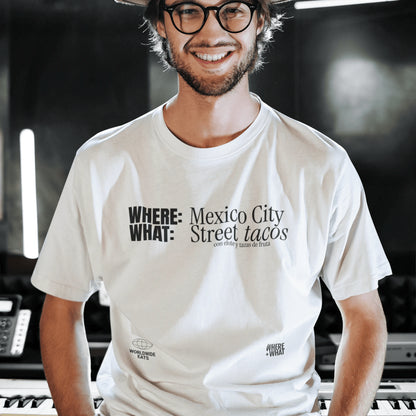 T-Shirt White / XS Mexico City Street Tacos T-Shirt