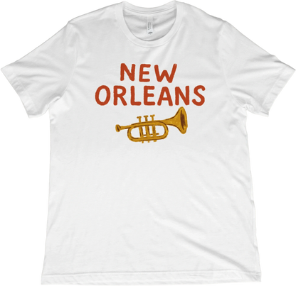 T-Shirt White / XS New Orleans Louisiana Jazz T-Shirt