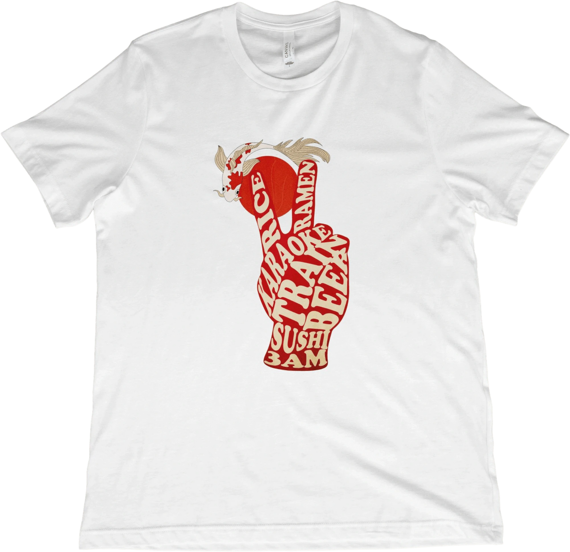 T-Shirt White / XS Peaceful Japan T-Shirt