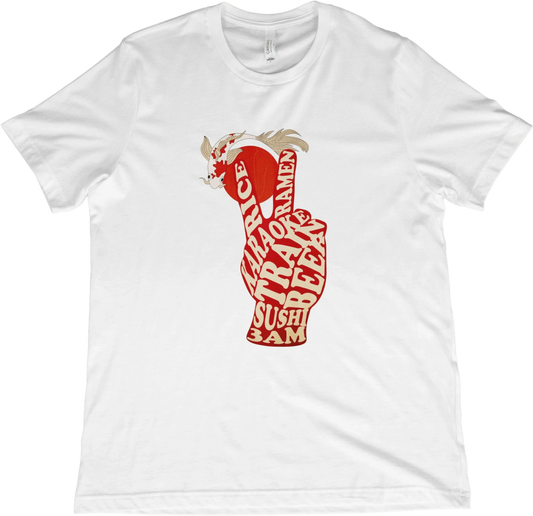 T-Shirt White / XS Peaceful Japan T-Shirt