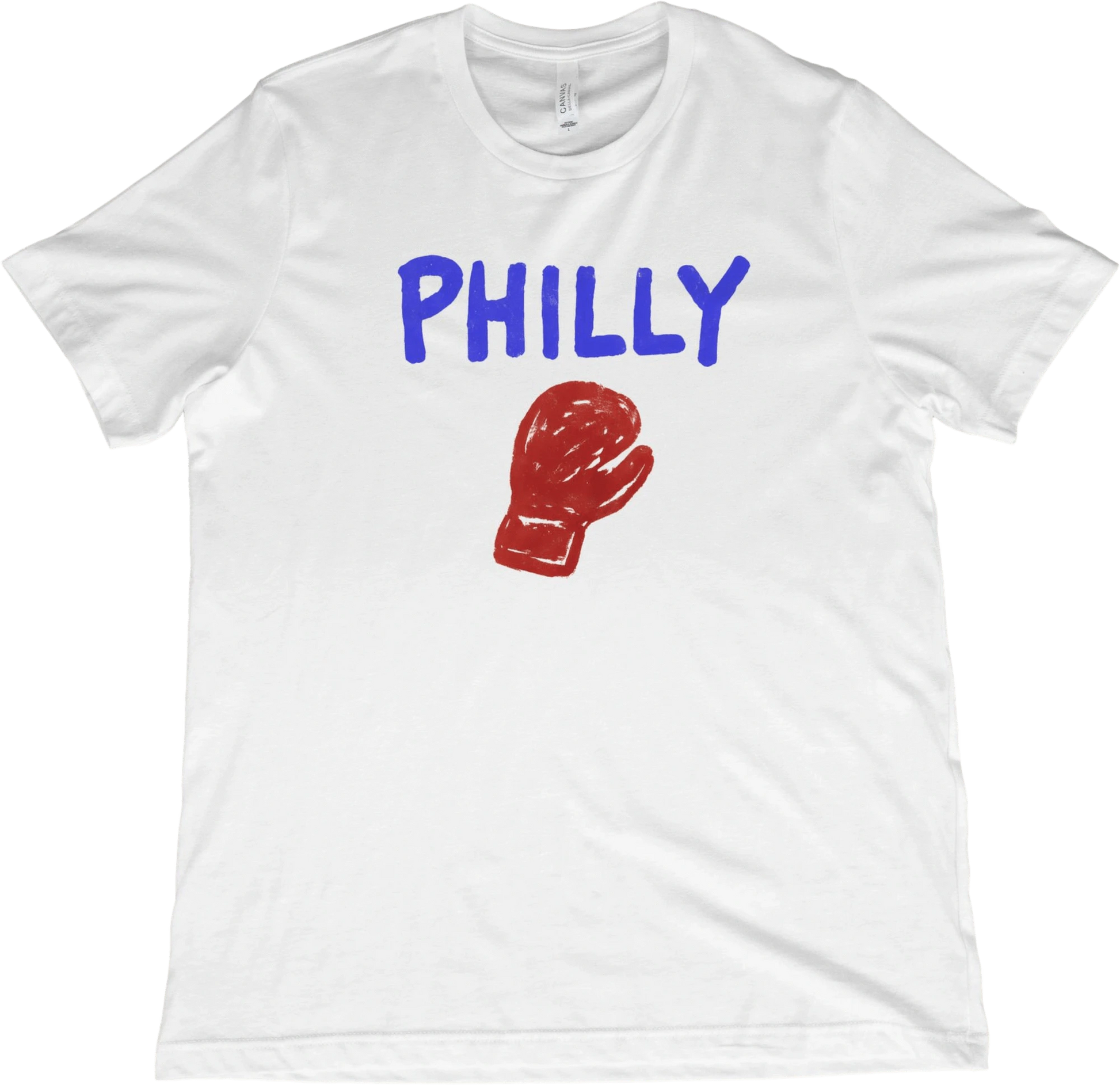 T-Shirt White / XS Philly Boxing Glove T-Shirt