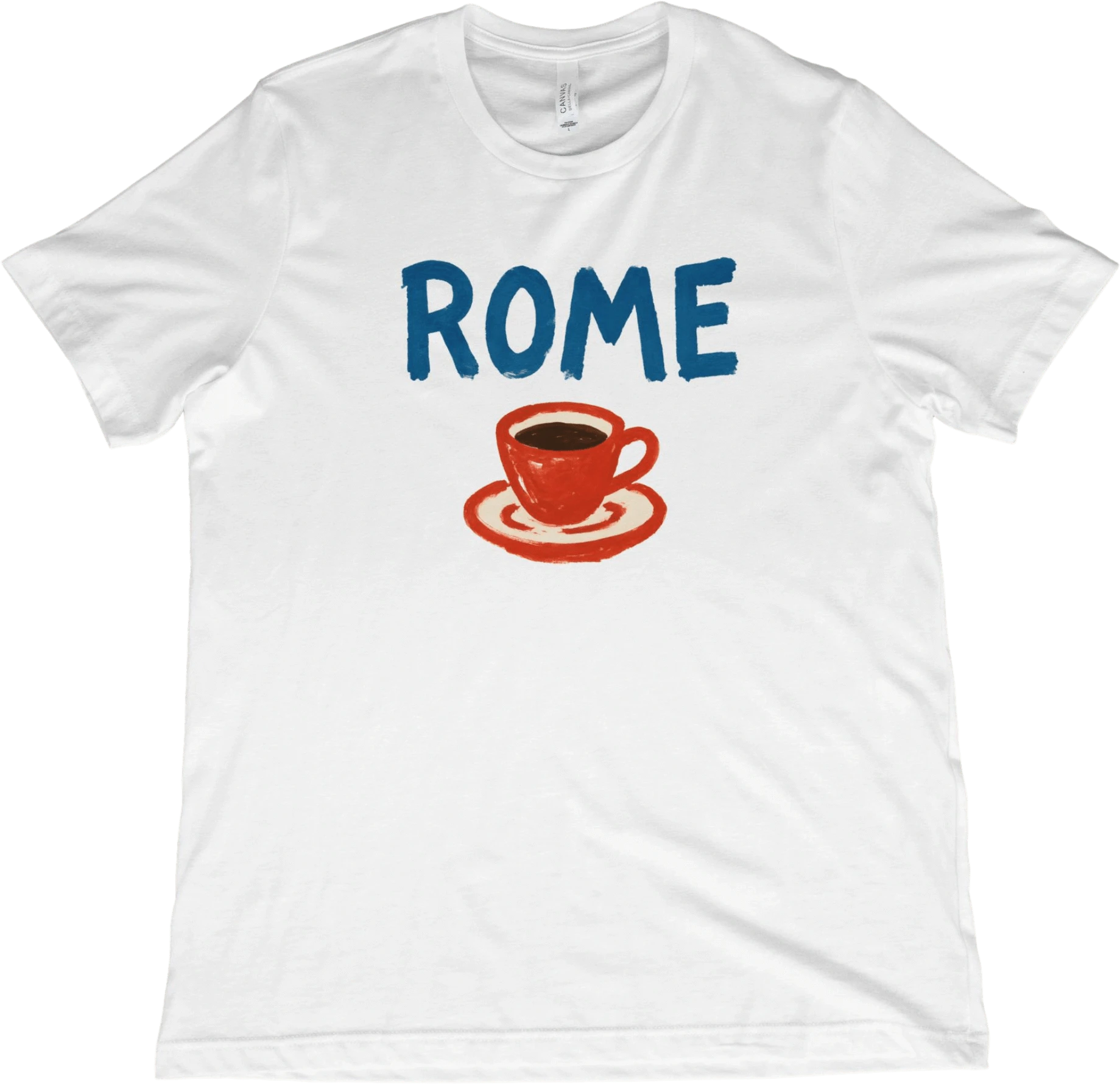 T-Shirt White / XS Rome Espresso T-Shirt