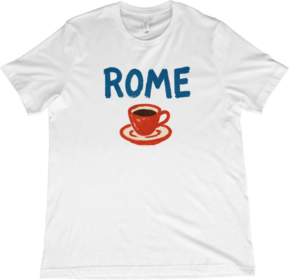 T-Shirt White / XS Rome Espresso T-Shirt