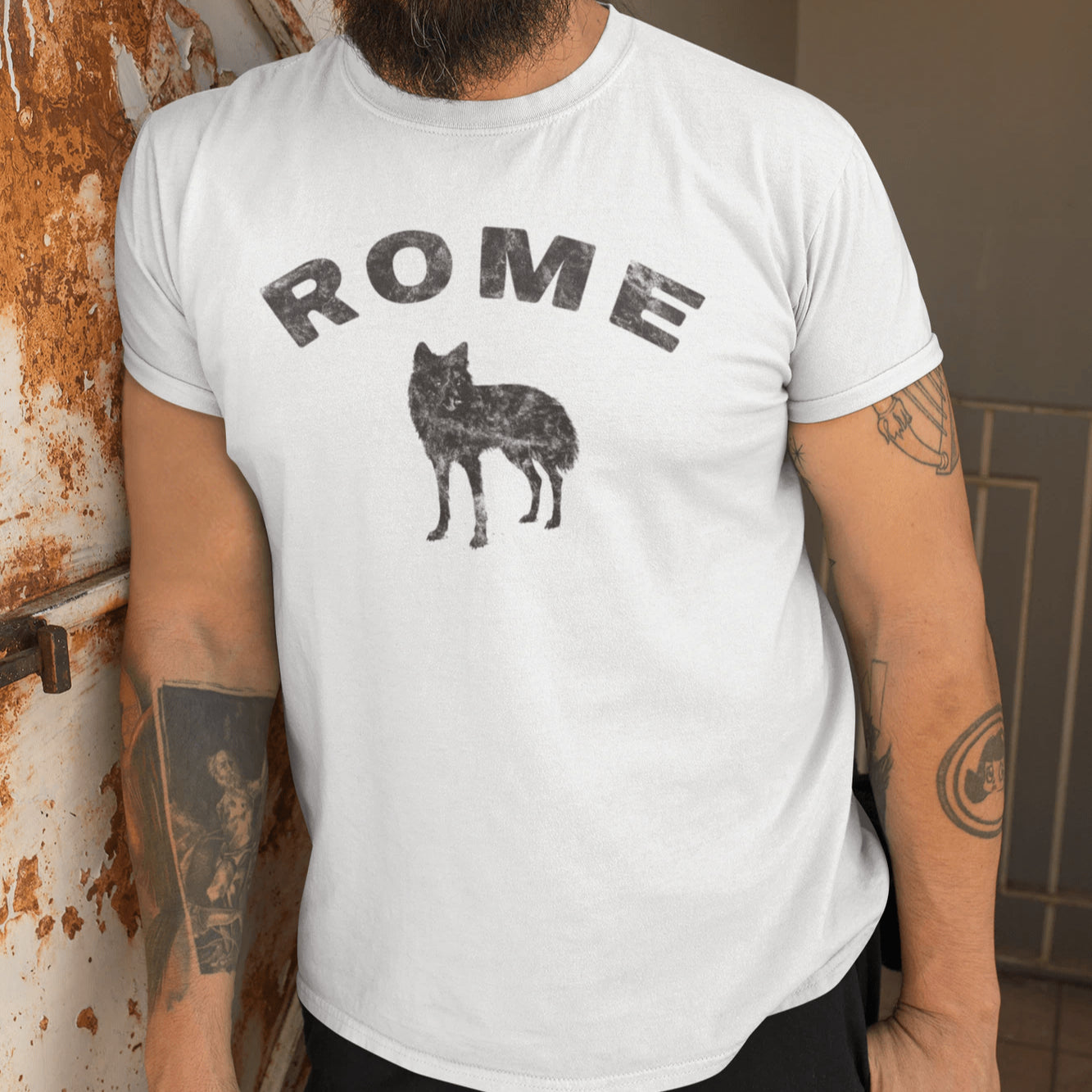 T-Shirt White / XS Rome She Wolf T-Shirt
