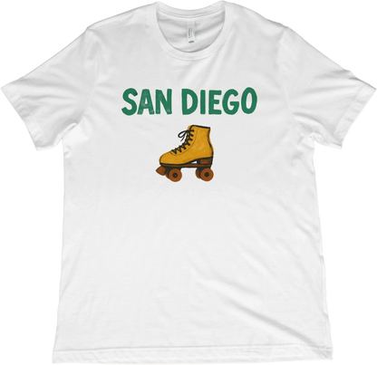 T-Shirt White / XS San Diego Roller Skate T-Shirt