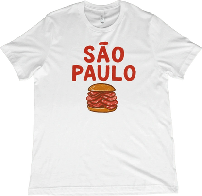 T-Shirt White / XS Sao Paulo Brazil Mortadella T-Shirt