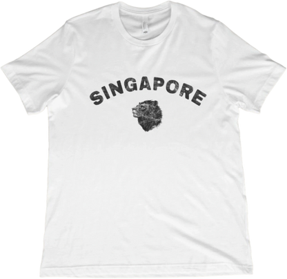 T-Shirt White / XS Singapore Merlion T-Shirt