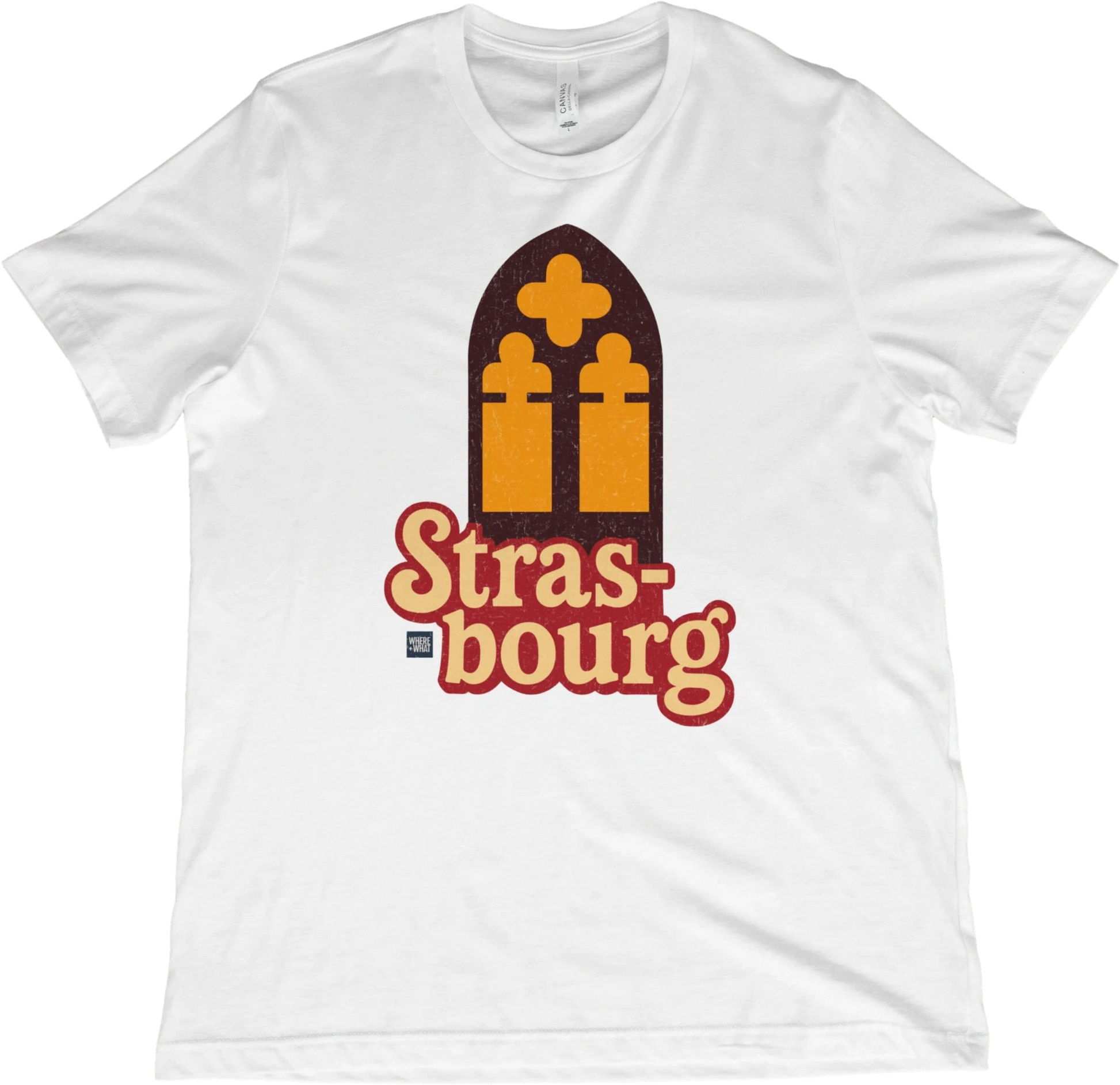 T-Shirt White / XS Strasbourg France T-Shirt