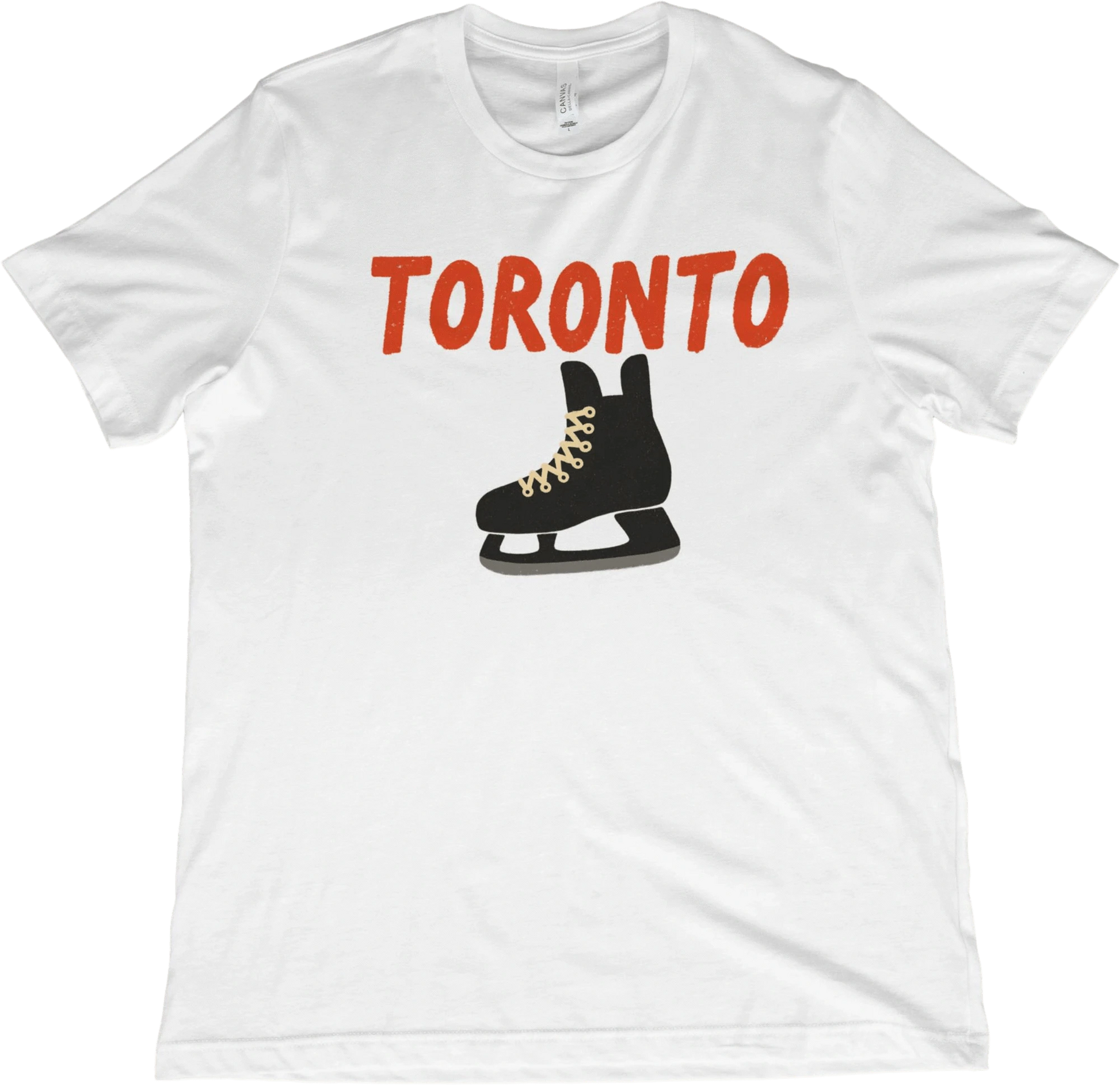 T-Shirt White / XS Toronto Hockey Skate T-Shirt