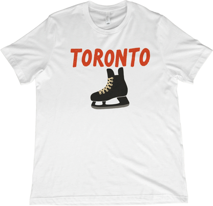 T-Shirt White / XS Toronto Hockey Skate T-Shirt