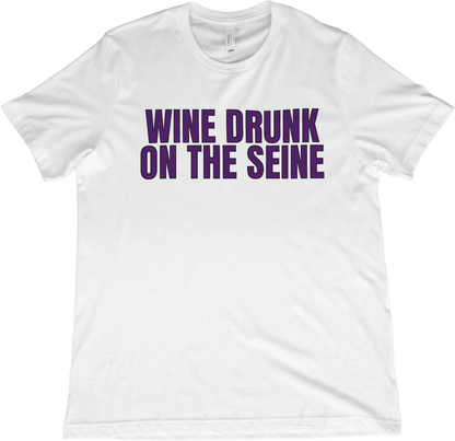T-Shirt White / XS Wine Drunk on the Seine T-Shirt